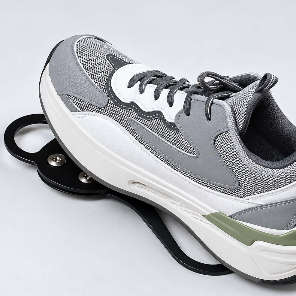Plate under the heel